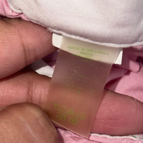 Lilly Pulitzer The Buttercup Short Women’s Size 2 Pink Eyelet Scallop Trim - Picture 6 of 11